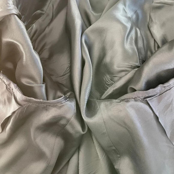 Samuelsohn J.P. Tilford Harry Rosen Todd Lined Wool Blazer Navy w Brass 48 R - Picture 11 of 15